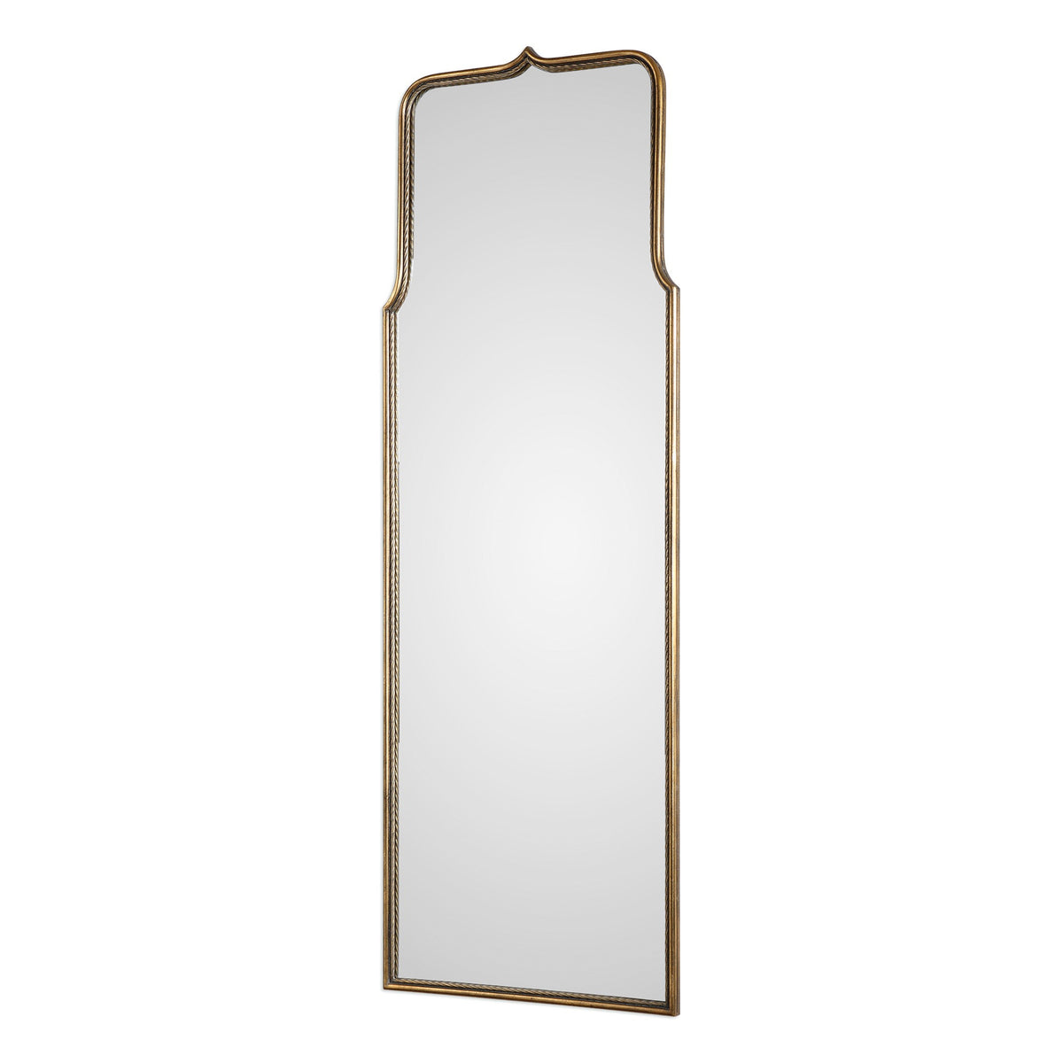 Uttermost Adelasia Full Length Mirror in Antiqued Gold