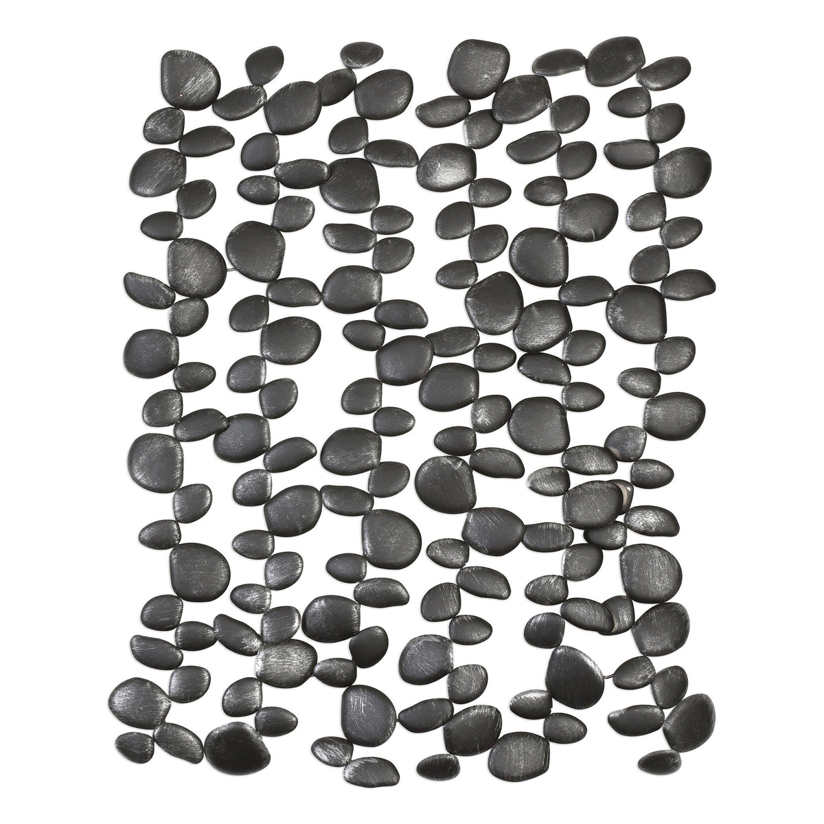  Skipping Stones Forged Iron Wall Art