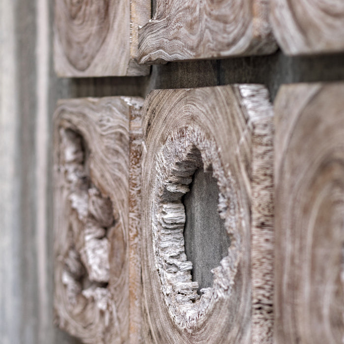 Uttermost Bahati Wood Set of 9 Wall Art