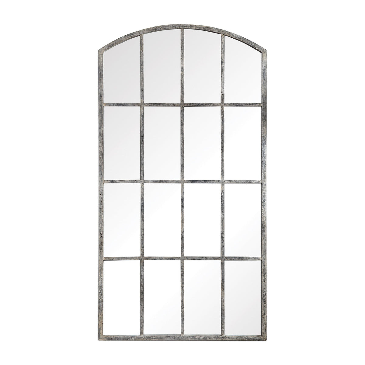  Amiel Ivory Arched Mirror