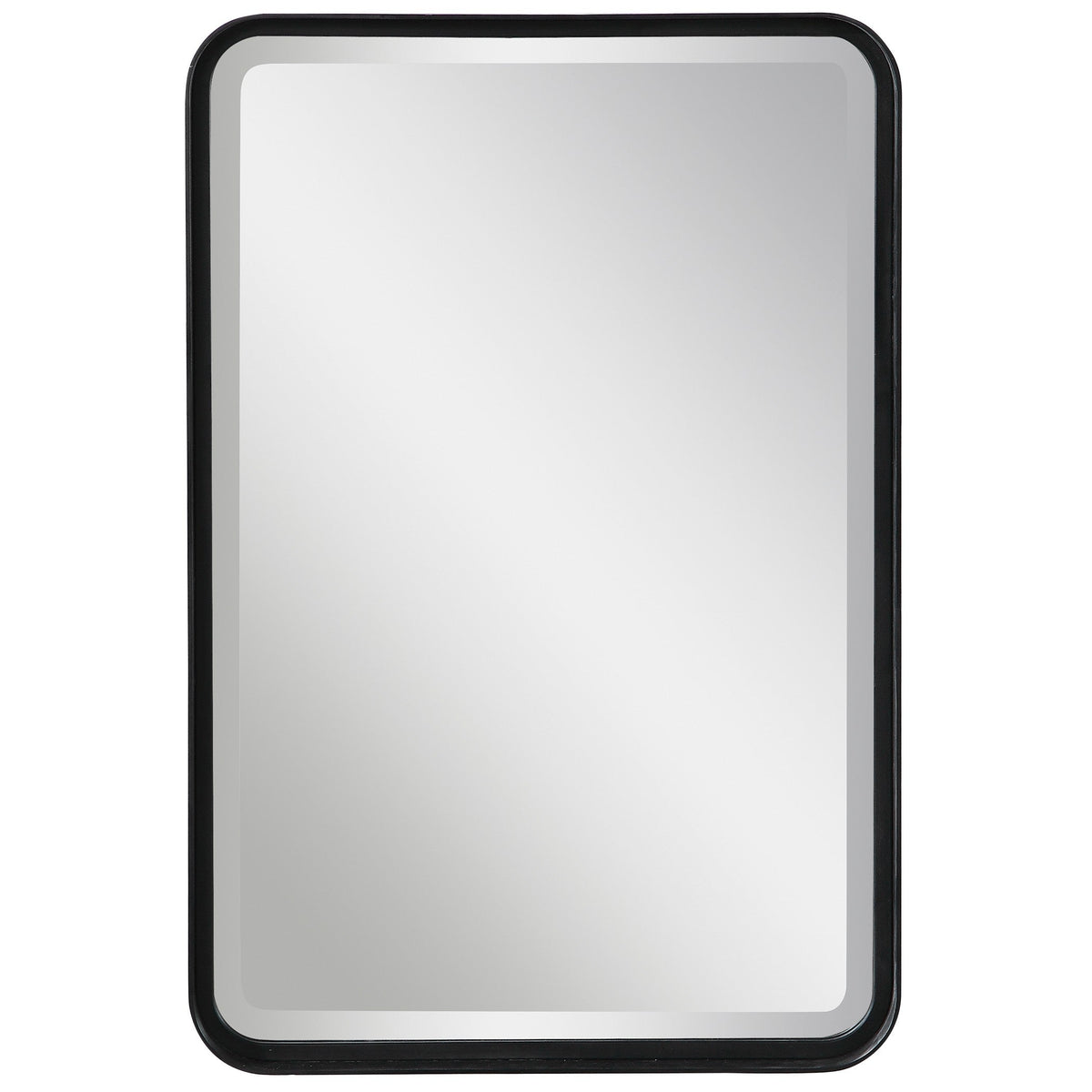 Croften Black Vanity Mirror