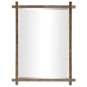 Abanu Rectangular Vanity Mirror in Gold