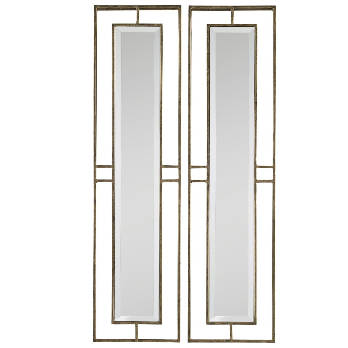  Rutledge Gold Mirrors, S/2