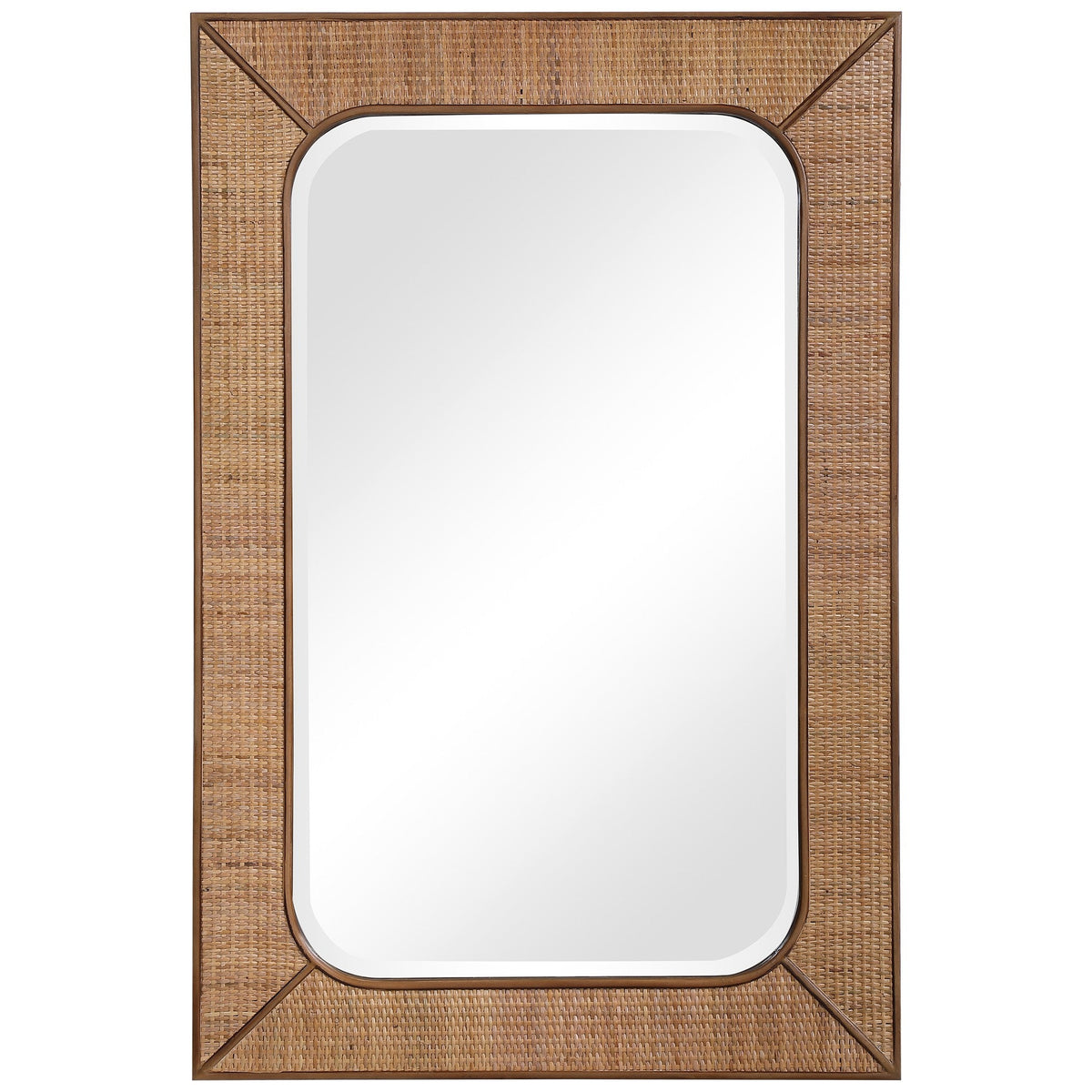  Tahiti Rattan Mirror