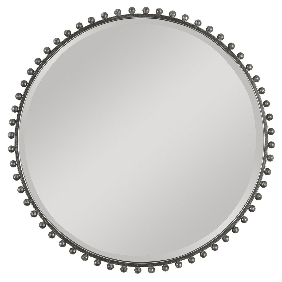  Taza Round Iron Mirror