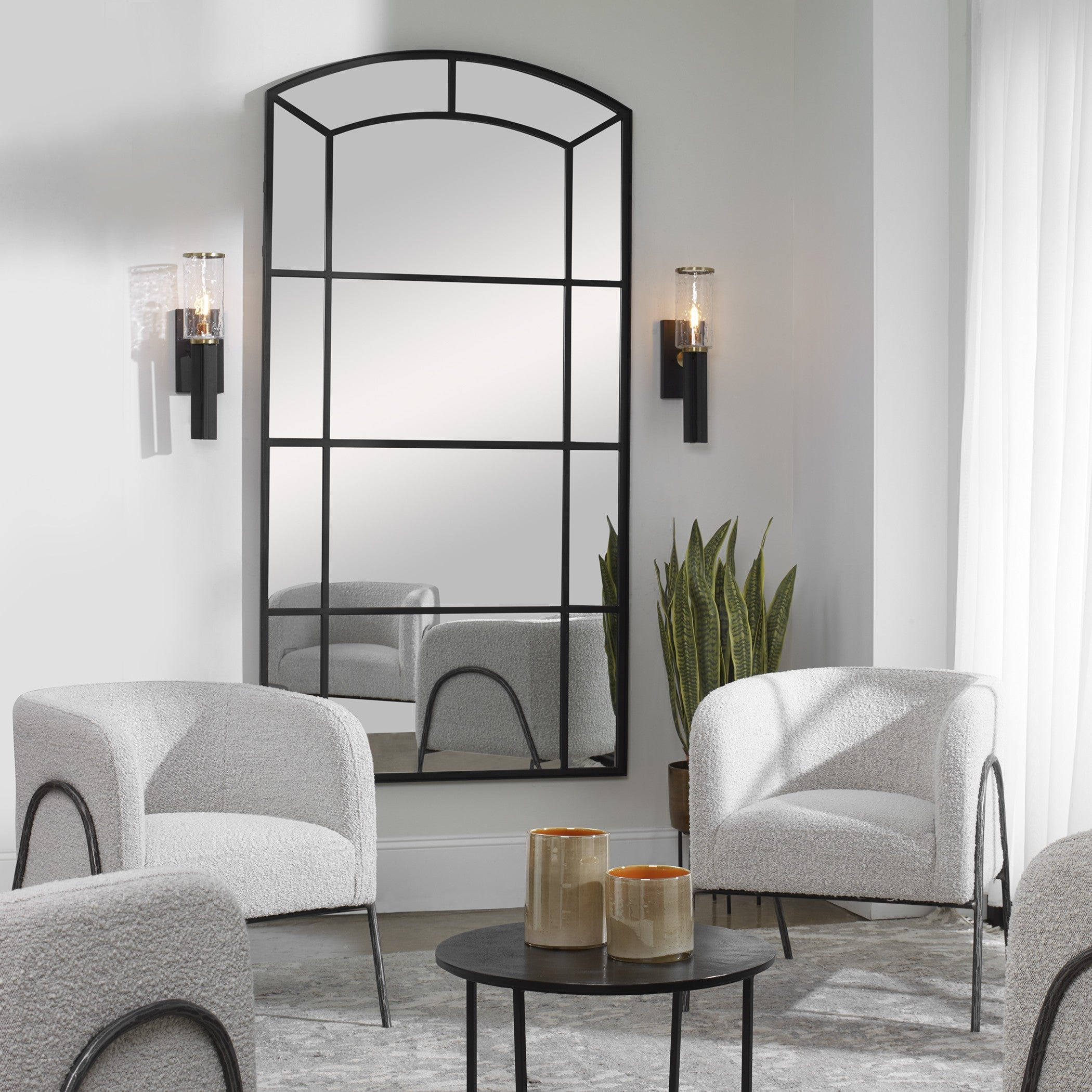 Uttermost Camber Arched Full Length Mirror
