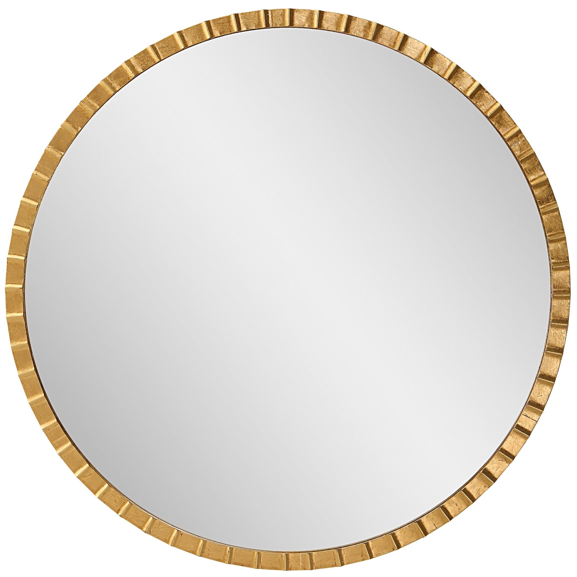  Dandridge Gold Round Mirror