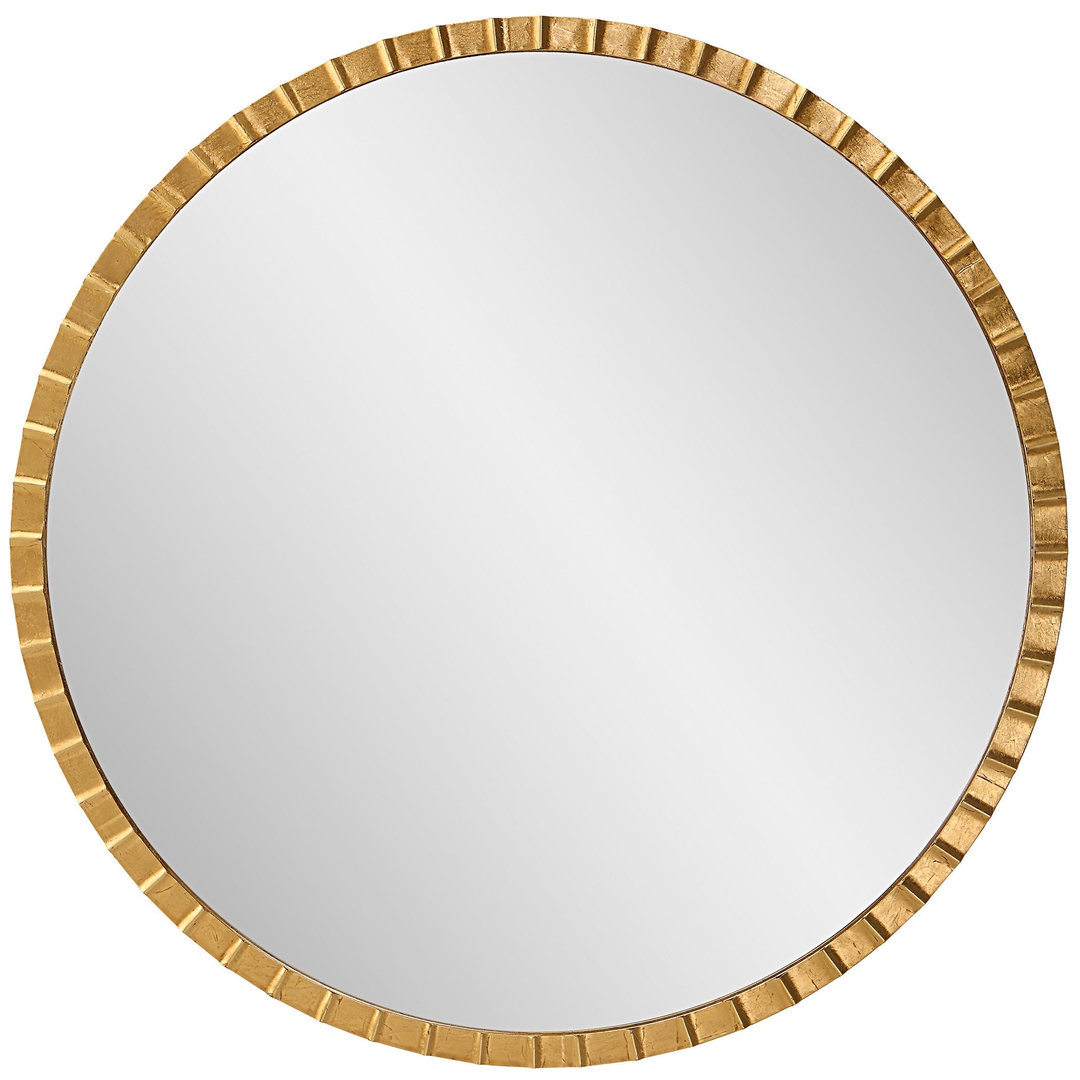  Dandridge Gold Round Mirror