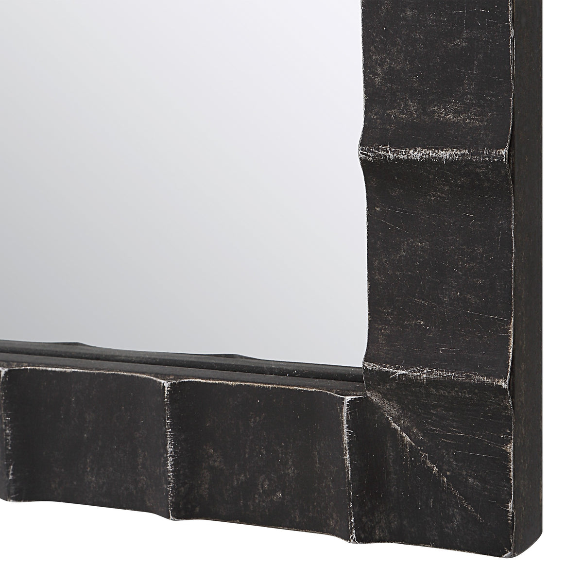 Uttermost Dandridge Arched Mirror in Black
