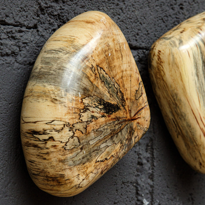 Uttermost Pebbles Blonde Wood Wall Decor - Set of 9