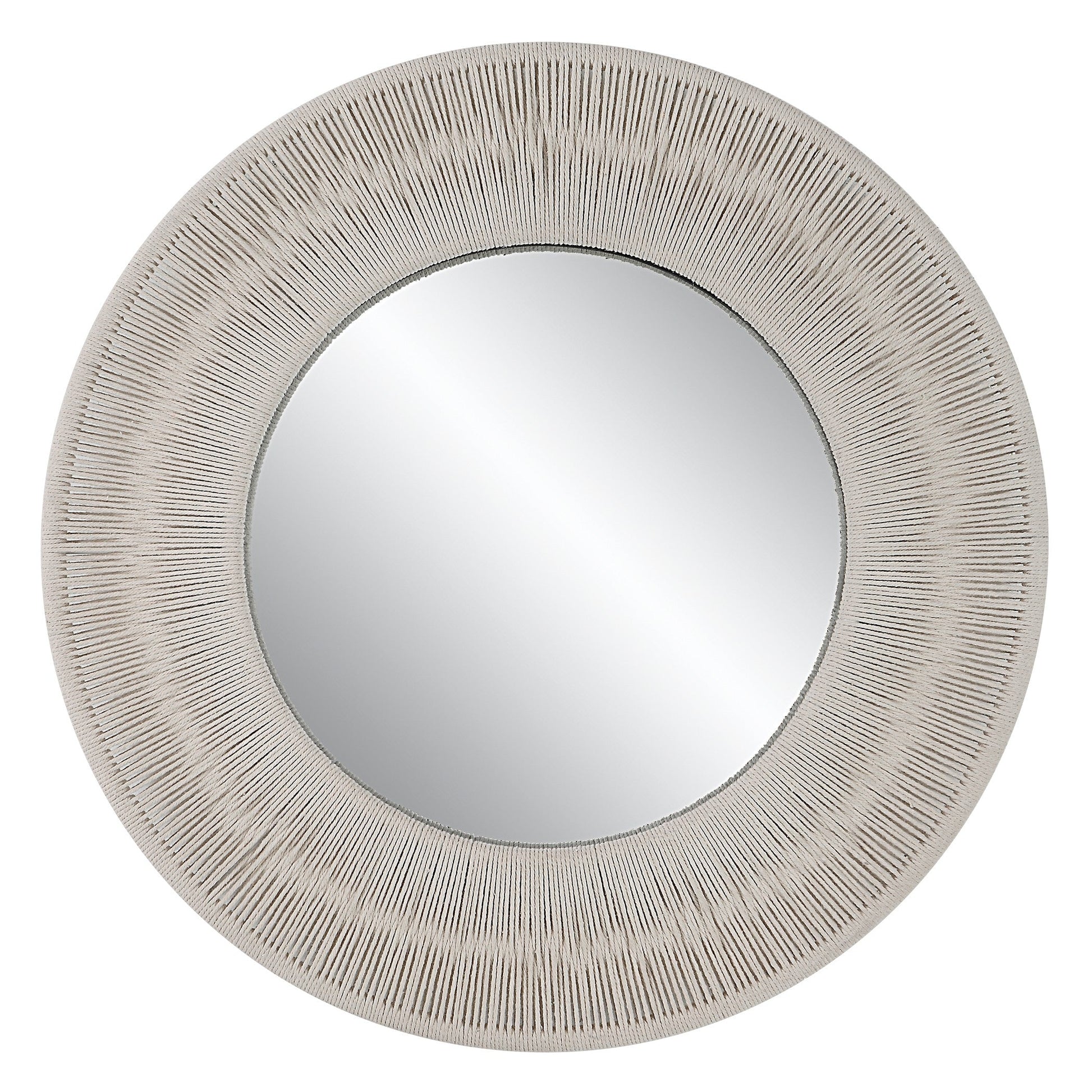 Sailor's Knot White Small Round Mirror