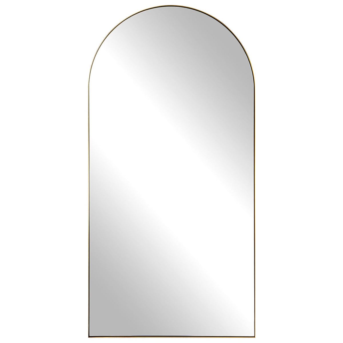  Crosley Antique Brass Arch Mirror