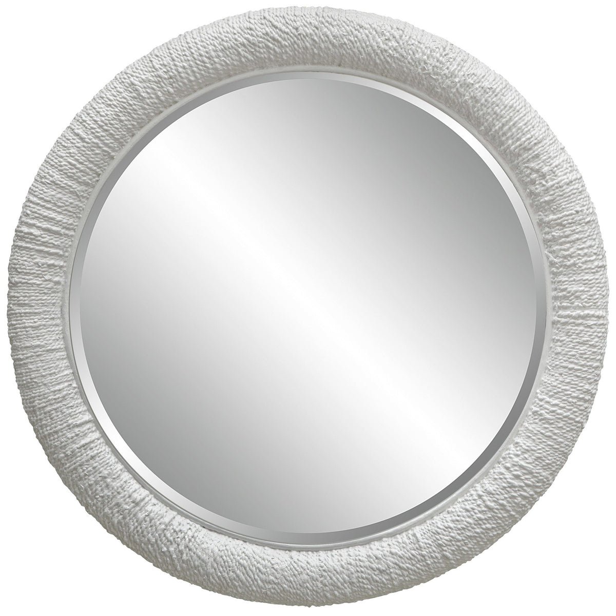  Mariner White Round Mirror