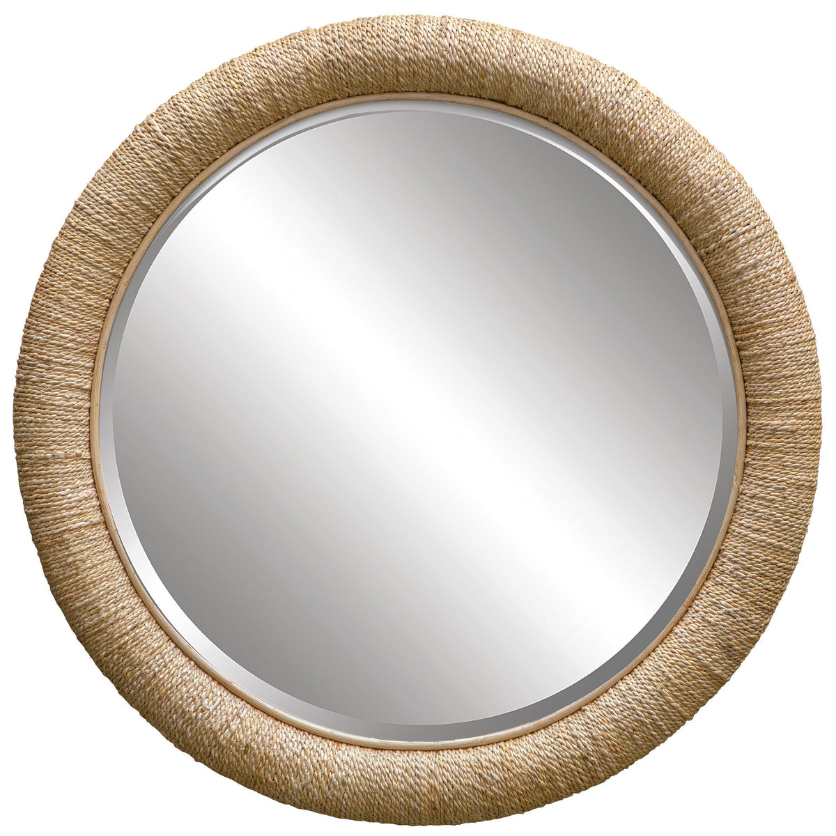  Mariner Natural Round Mirror