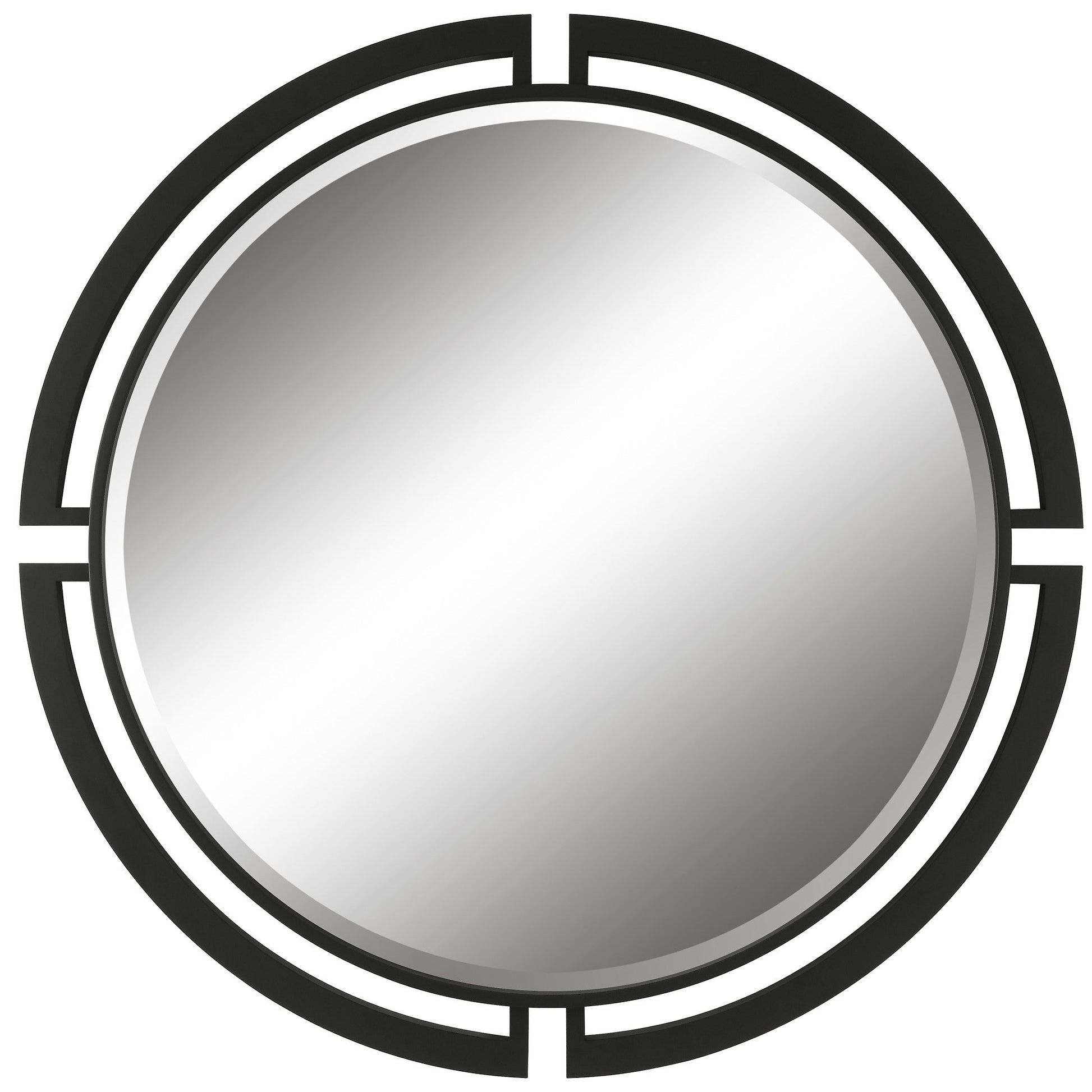  Quadrant Modern Round Mirror