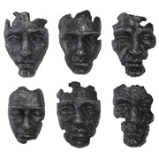  Self-Portrait Metallic Wall Decor, Set/6