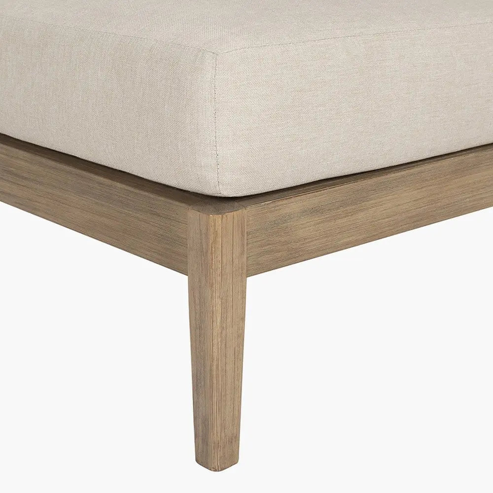 Moeven Outdoor Corner Seating Set in Latte & Oatmeal - Pacific Lifestyle Outdoor Lounge Sets