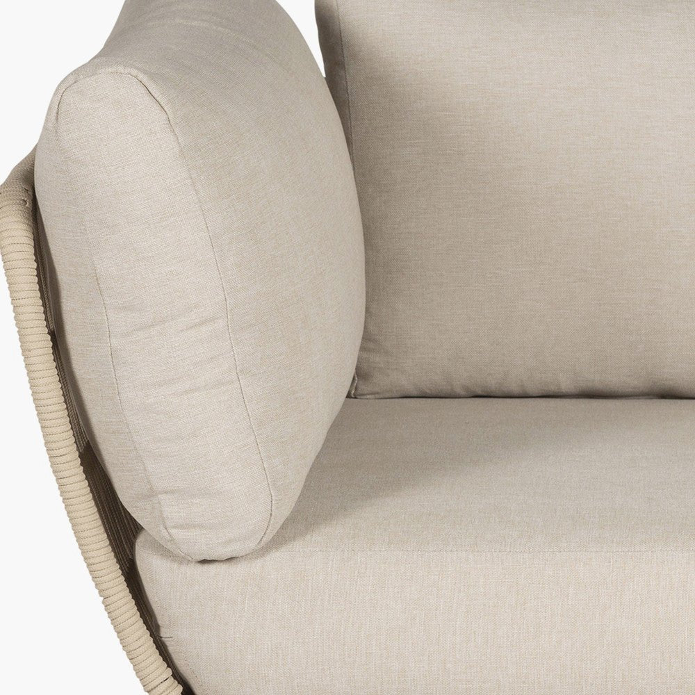 Moeven Outdoor Corner Seating Set in Latte & Oatmeal - Pacific Lifestyle Outdoor Lounge Sets