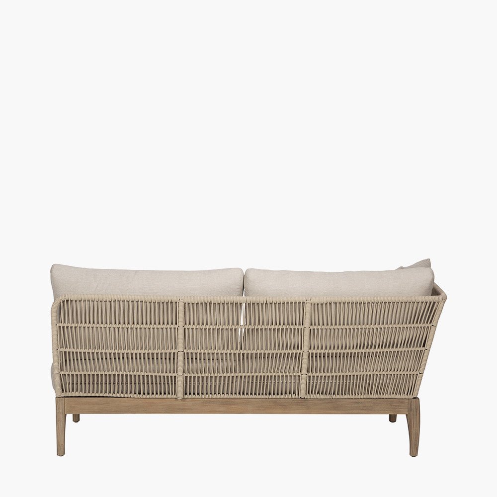 Moeven Outdoor Corner Seating Set in Latte & Oatmeal - Pacific Lifestyle Outdoor Lounge Sets