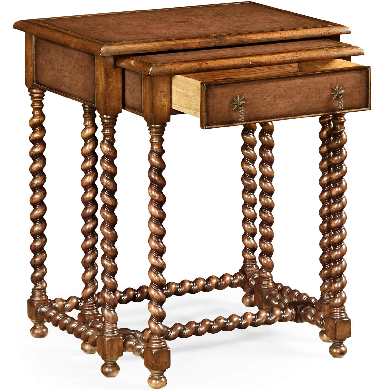 Jonathan Charles Monarch Nest of Tables Monarch