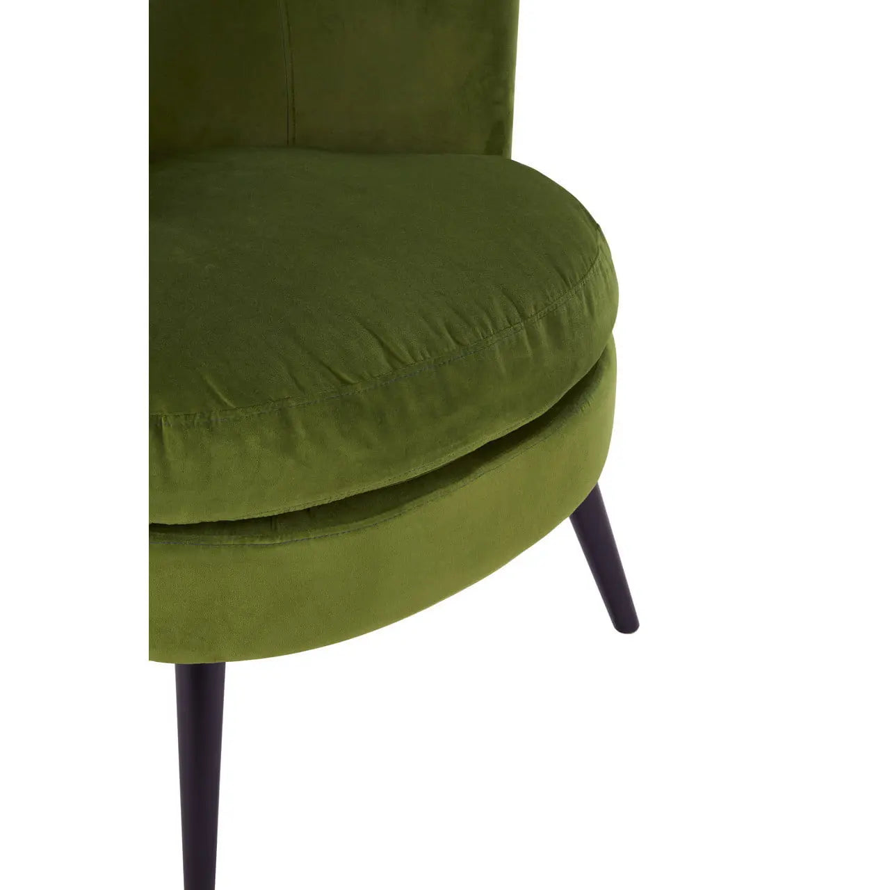 Nia Green Round Armchair Accent & Armchairs