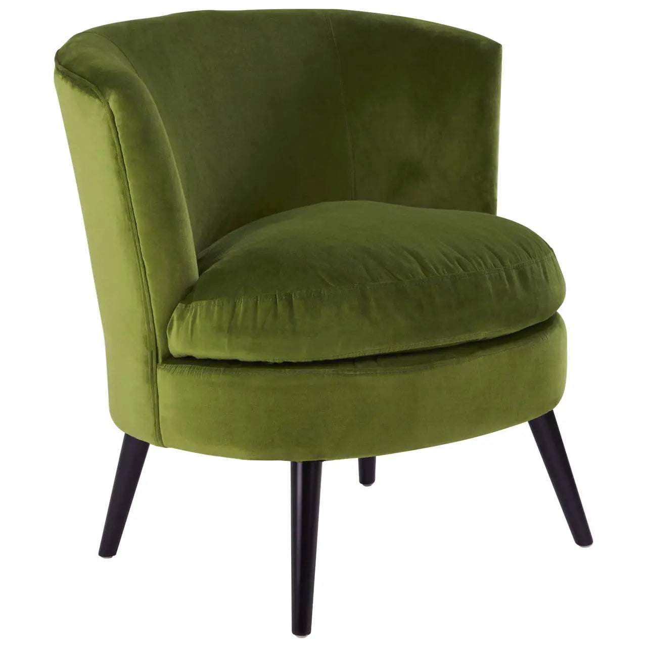 Nia Green Round Armchair Accent & Armchairs