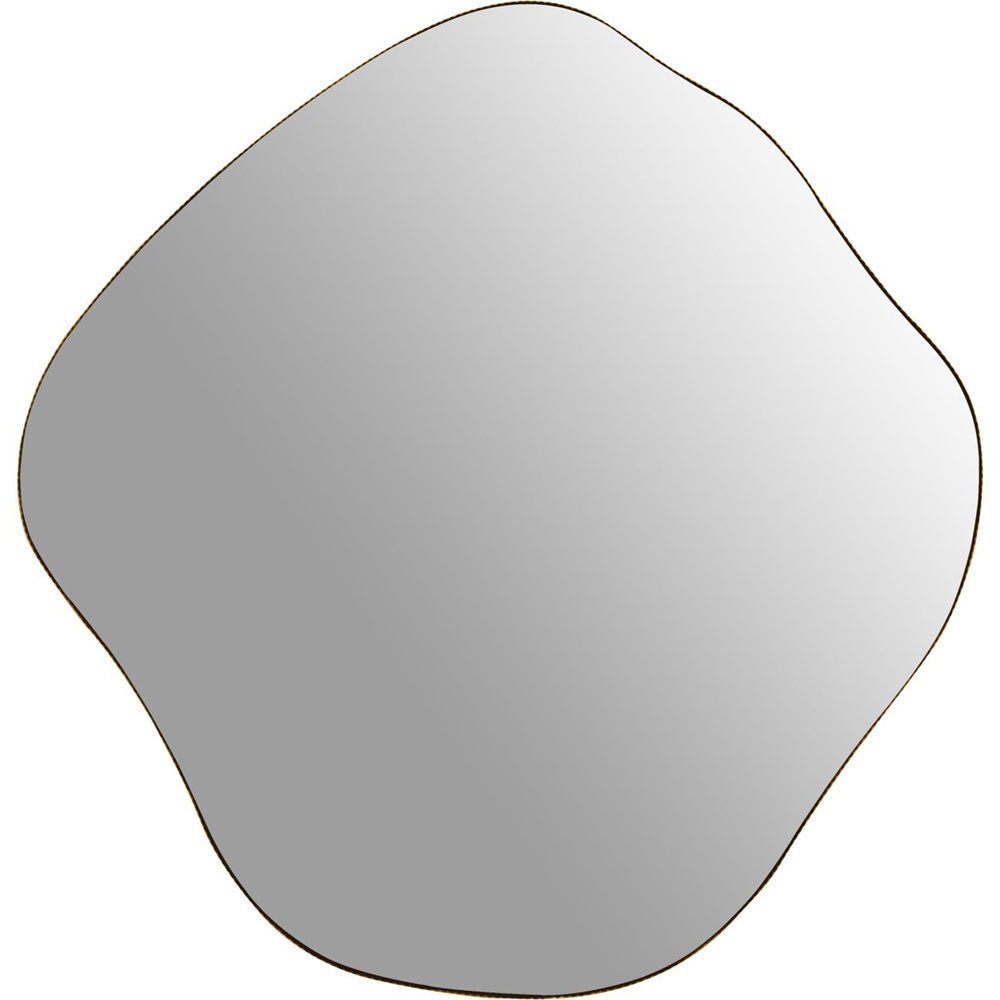 Organic Metal Framed Mirror Aged Champagne Nicholas John Interiors Ariese