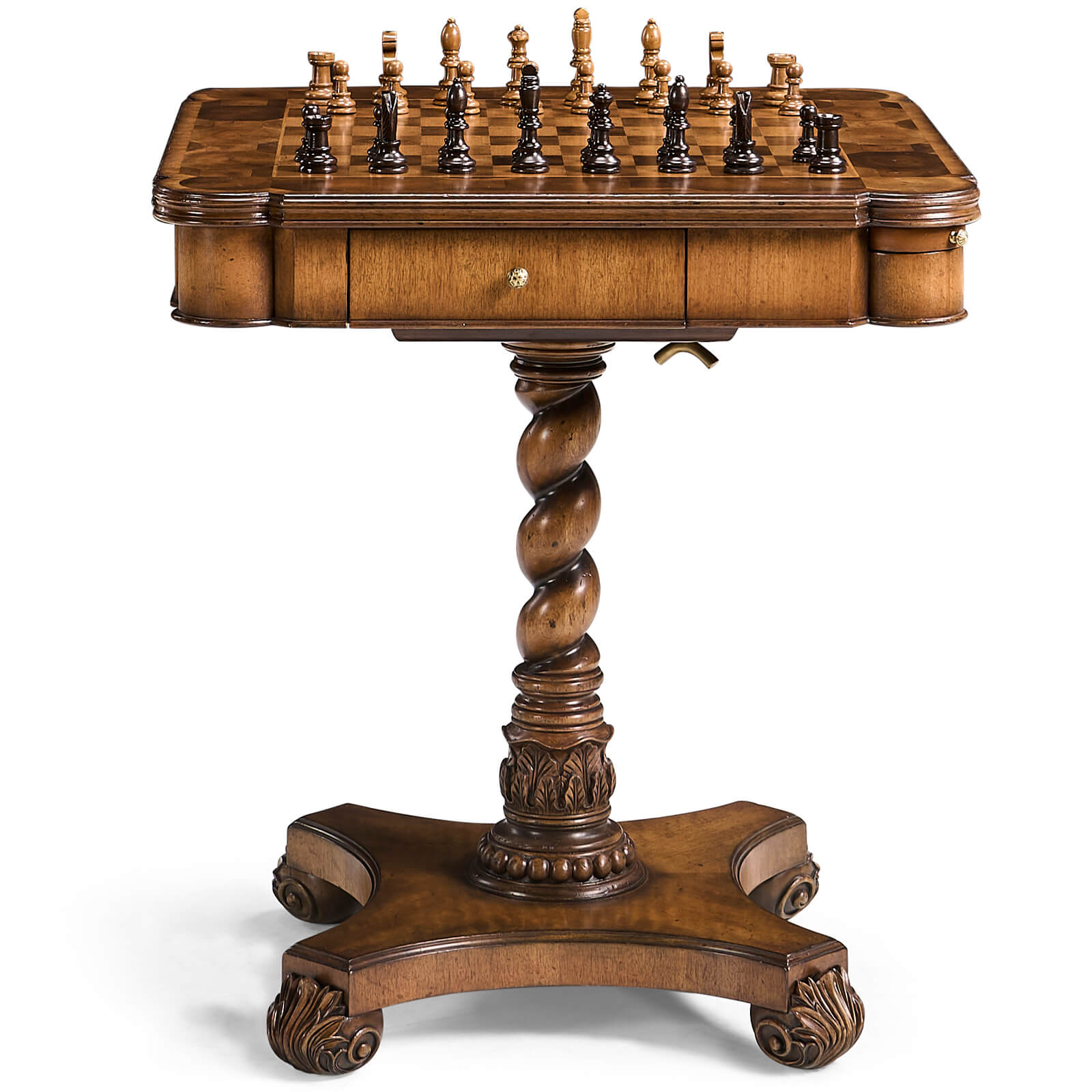 Jonathan Charles Oyster Chess Table