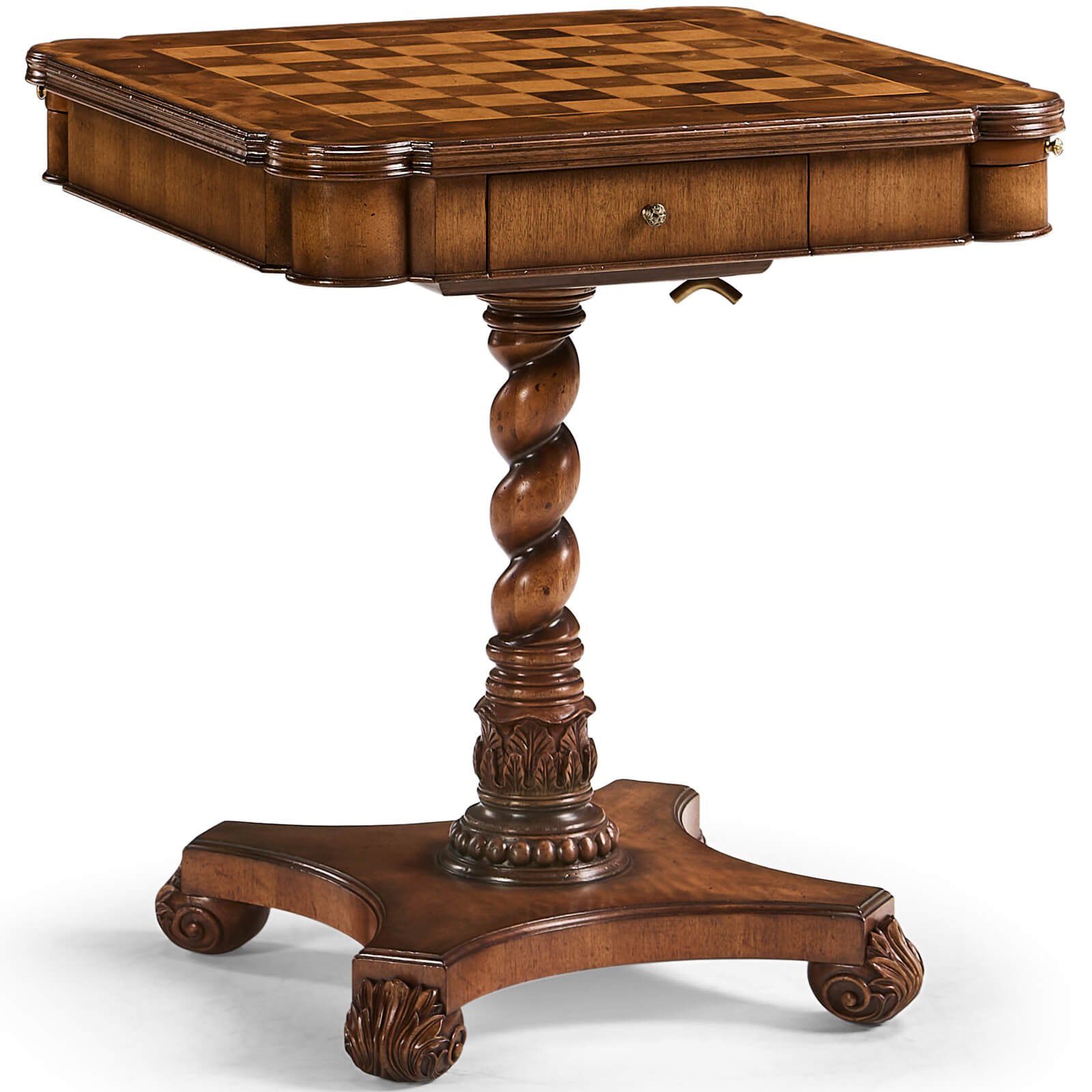 Jonathan Charles Oyster Chess Table