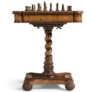 Jonathan Charles Oyster Chess Table