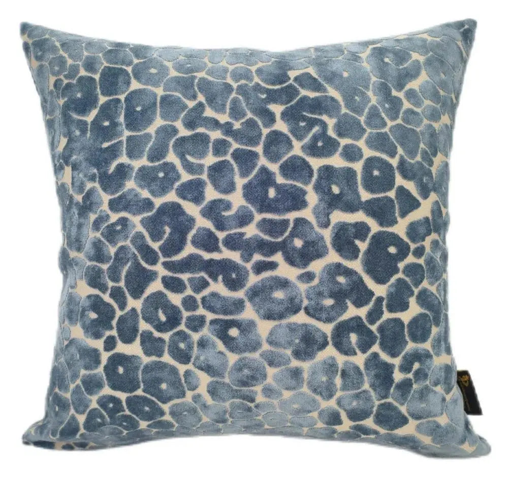 Paul Moneypenny Spoton Blue Cushion Cushion