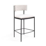 Tommy Franks Envie I Counter Stool - Giselle Grey Beige   Nicholas John Interiors
