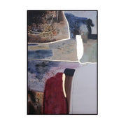 Tommy Franks Agate Wall Art Oil Painting   Nicholas John Interiors