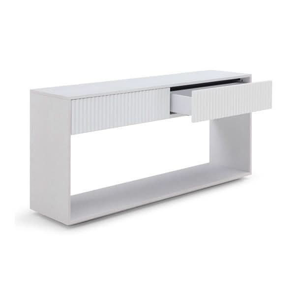 Tommy Franks Costine Console Table - White   Nicholas John Interiors