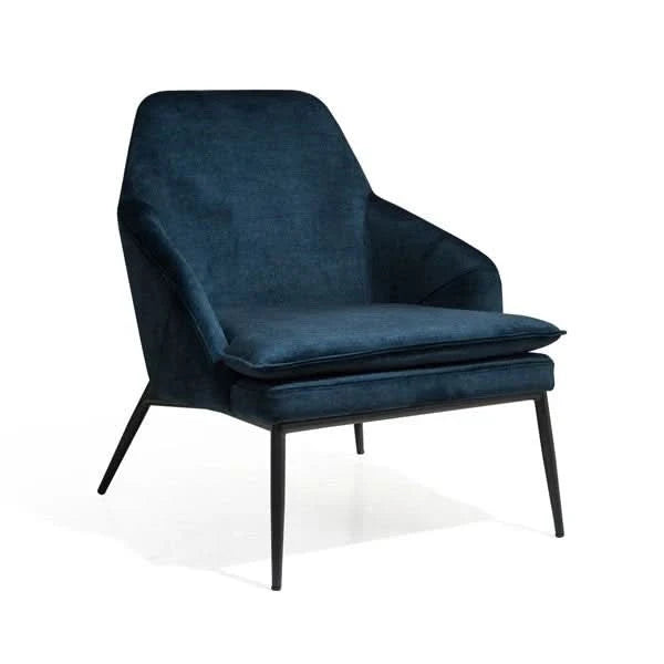 Tommy Franks Stretti Lounge Chair - Deep Ocean   Nicholas John Interiors
