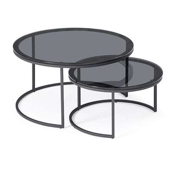 Tommy Franks Wheel Large Coffee Table in Glass   Nicholas John Interiors