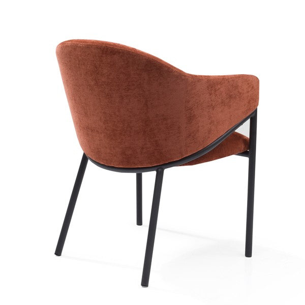 Tommy Franks Aidan Armchair - Rust - Set of 2