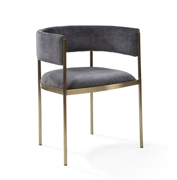 Tommy Franks Envie II Dining Chair - Set of 2 - Giselle Dark Charcoal
