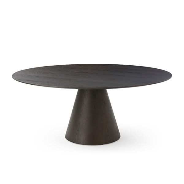 Tommy Franks Tavamo 180 Dining Table - Black Oak   Nicholas John Interiors