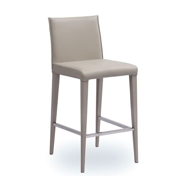 Tommy Franks Othello Bar Stool - Concrete Grey   Nicholas John Interiors