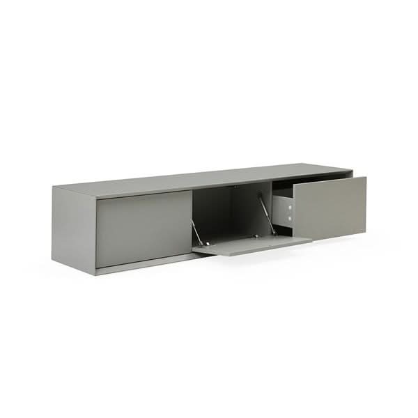 Tommy Franks Alida TV Unit - Light Grey   Nicholas John Interiors