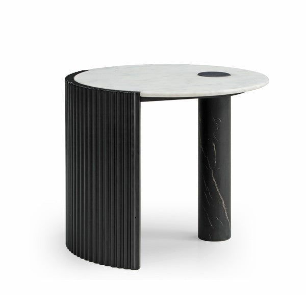 Tommy Franks Salida Side Table in Black   Nicholas John Interiors
