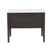Tommy Franks Palmetto - Bedside Table/Nightstand - Grey Wash Oak   Nicholas John Interiors