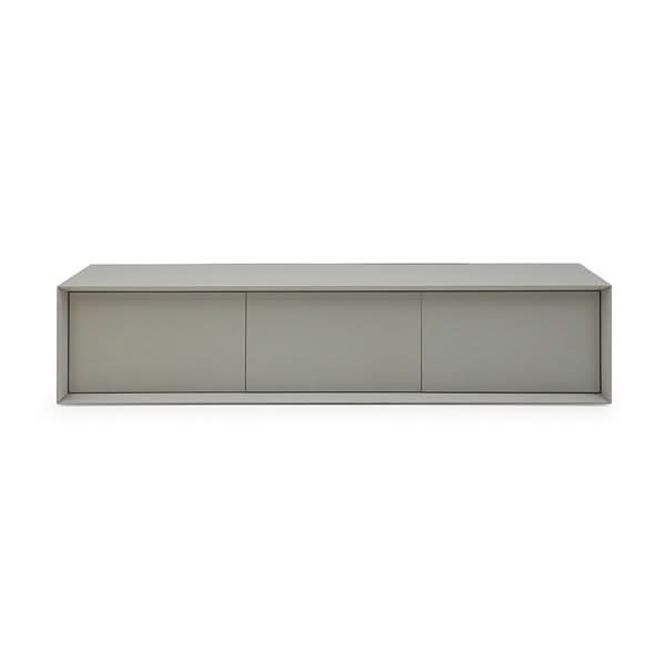 Tommy Franks Alida TV Unit - Light Grey   Nicholas John Interiors