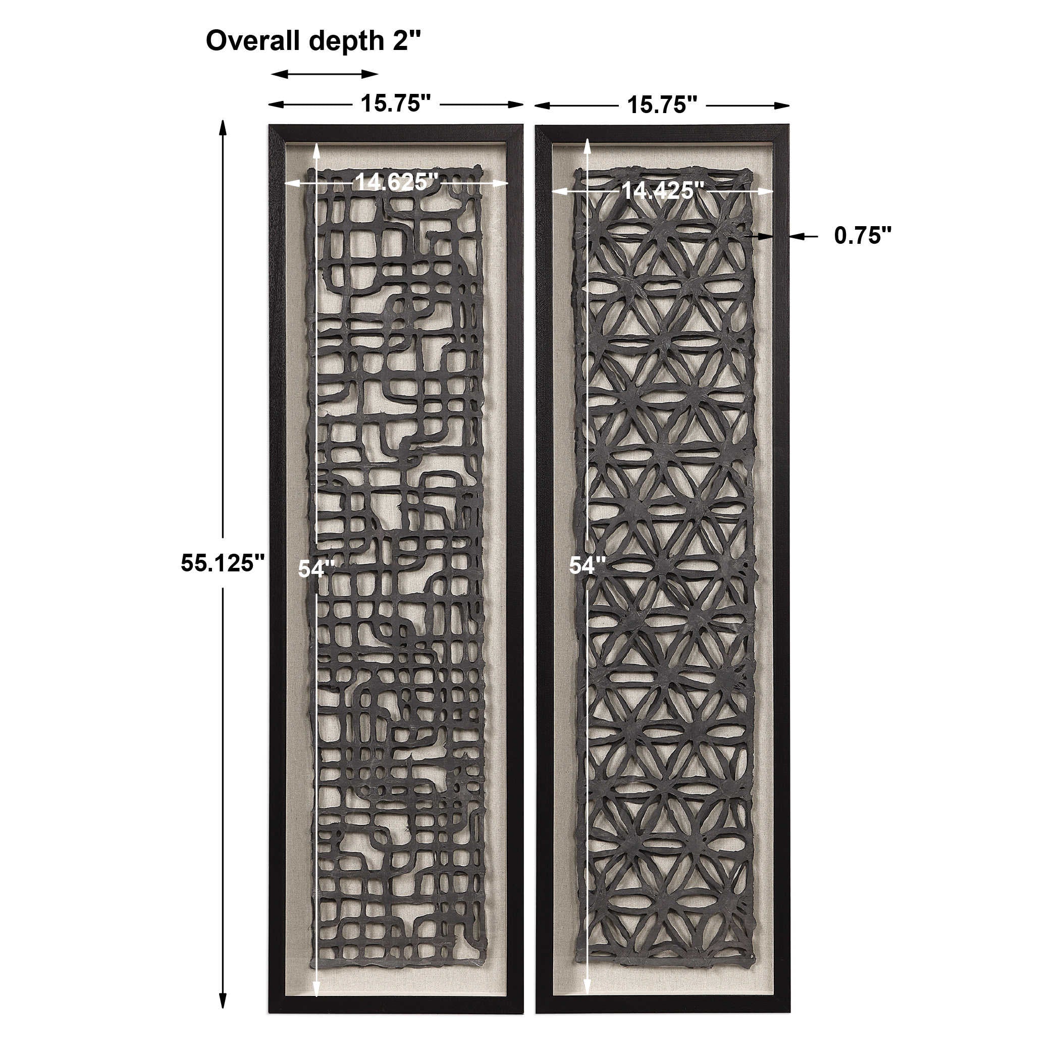 Uttermost Caroni Shadow Boxes - Set of 2
