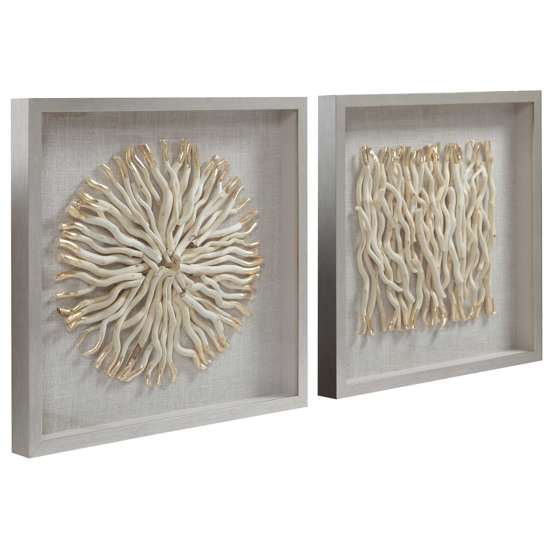 Uttermost Leone Shadow Boxes - Set of 2