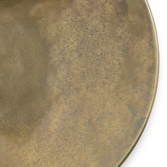 Uttermost Aitana Wall-Mounted Bowls in Antique Brass - Set of 3
