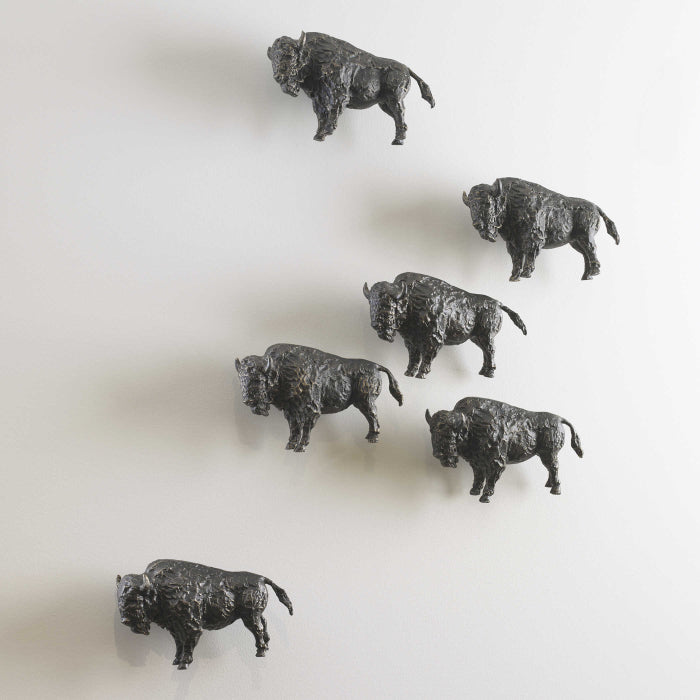 Uttermost Bison Metal Wall Sculpture