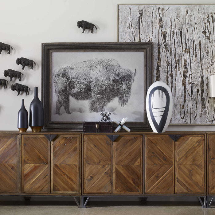 Uttermost Bison Metal Wall Sculpture