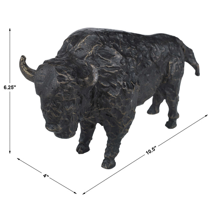 Uttermost Bison Metal Wall Sculpture